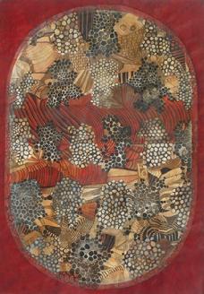 Hands and Beehive 100 x 70 cm, Acrylic on paper 1981, Lilya Pavlovic-Dear